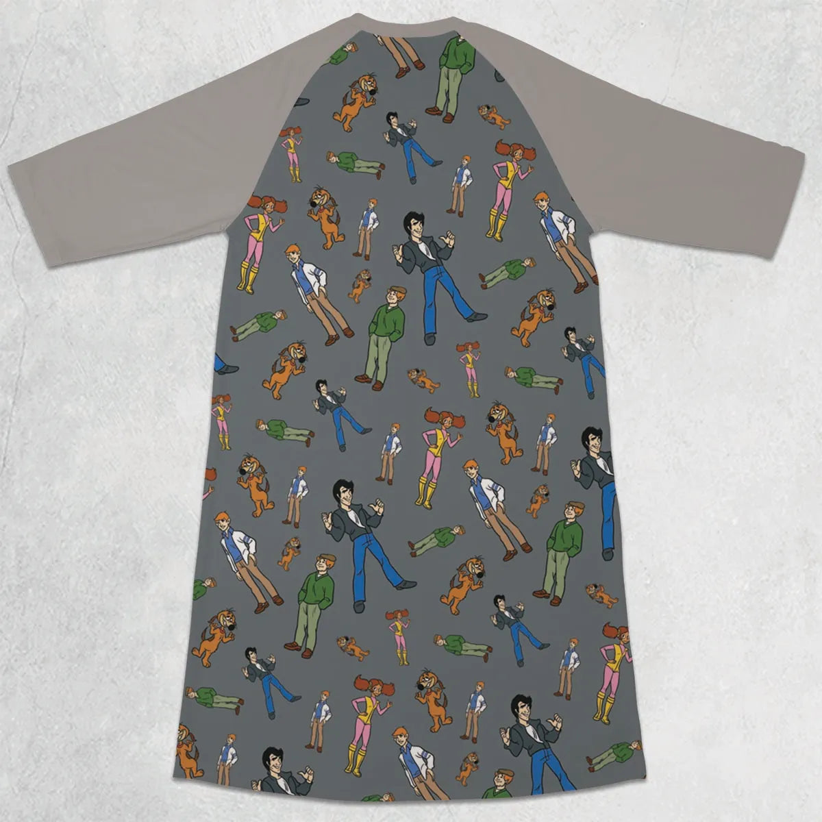 3/4 Sleeve Raglan Dress - RM294AFQ