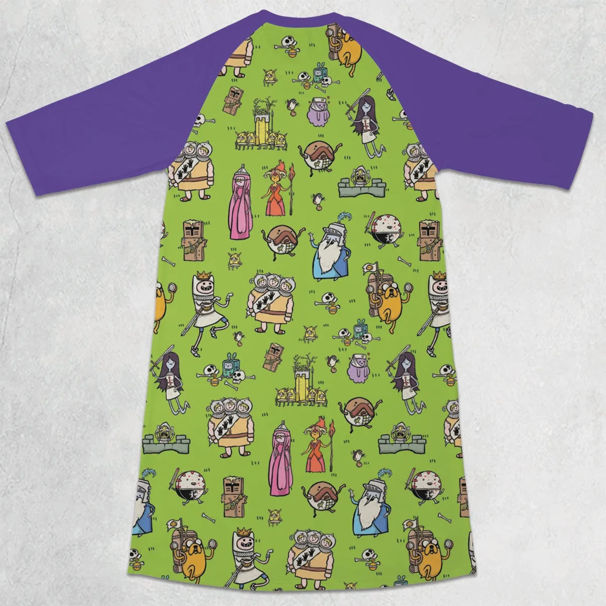 3/4 Sleeve Raglan Dress - 8WNMW41E