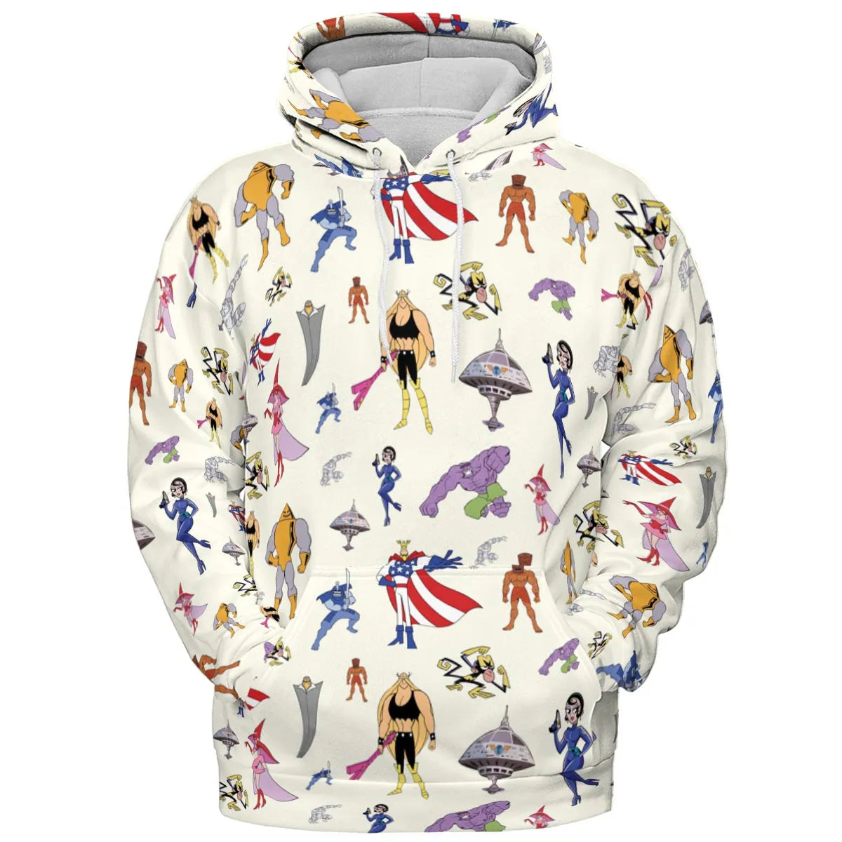 All-over Print Hoodie - CU7TRSMZ