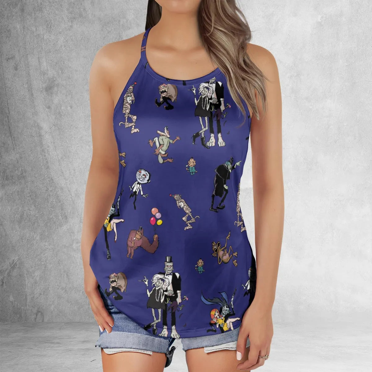 Criss Cross Tank Top - ZUQ6EBRA
