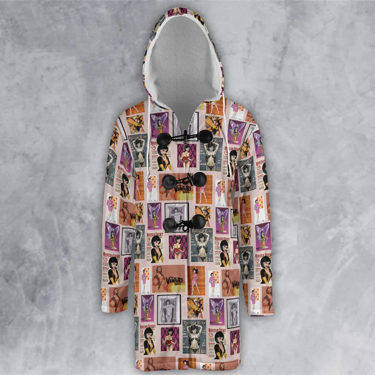 Hooded Cloak Coat - VCJ6ZNQJ