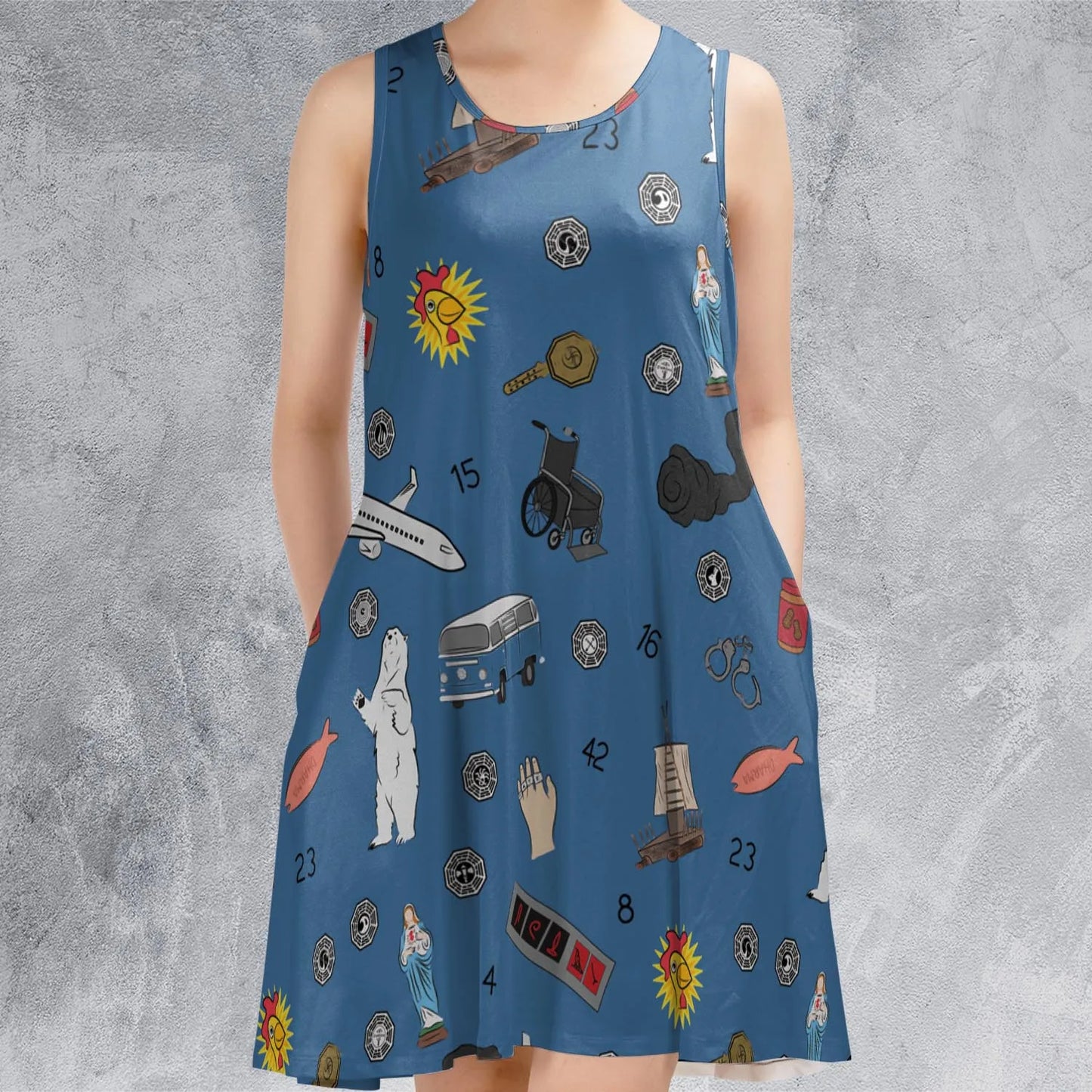 Sleeveless Dress - KVR9Q4QN