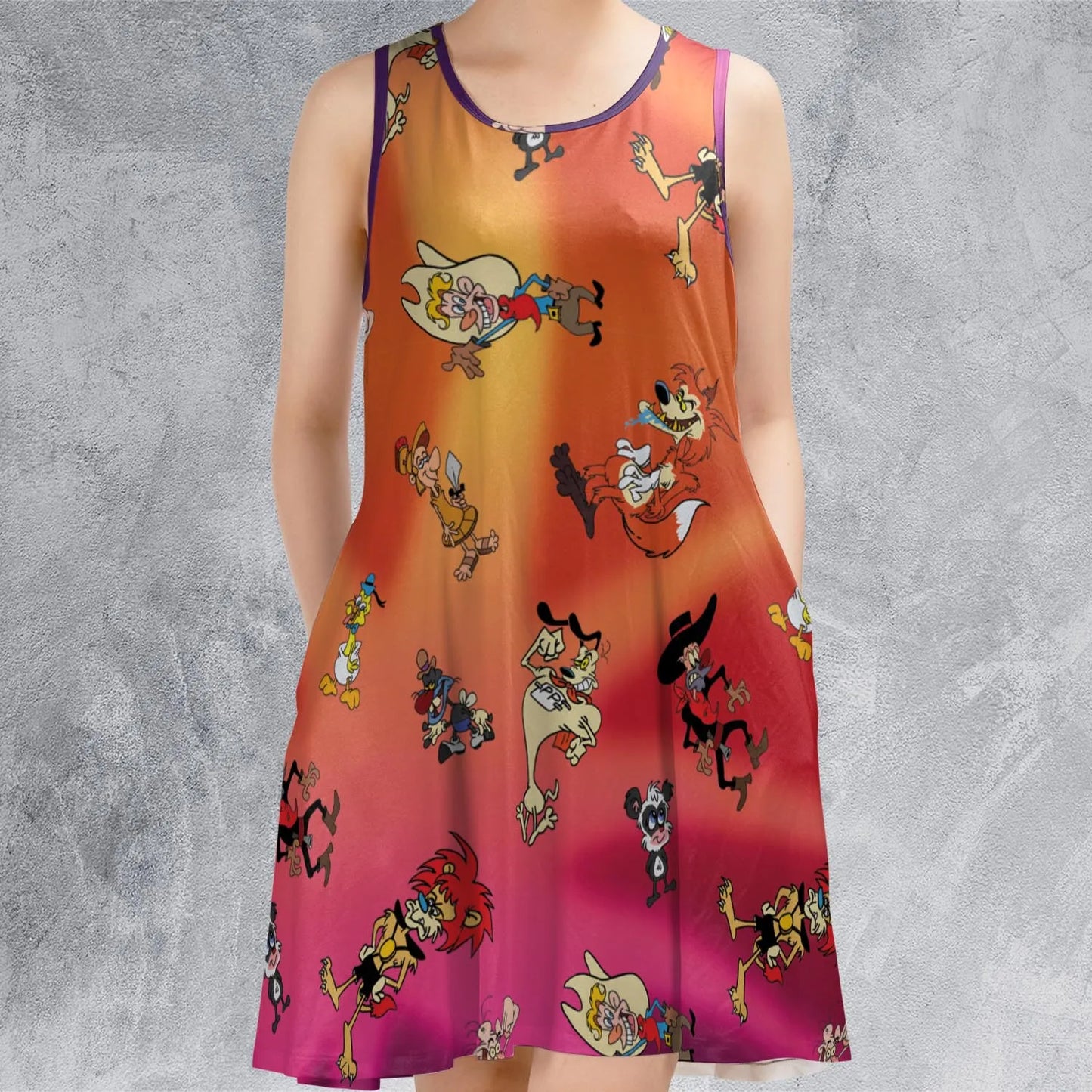 Sleeveless Dress - XK1542SF