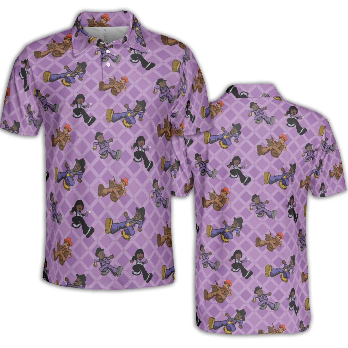 AOP Men/Women Polo Shirt - 65KUDQVW