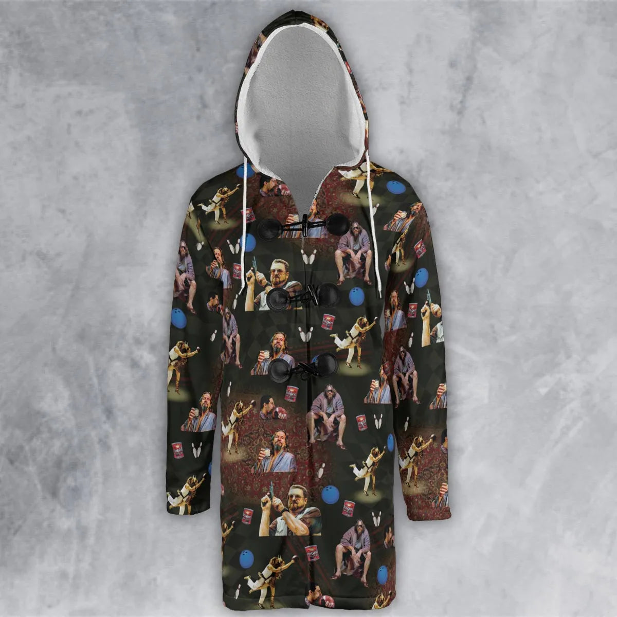 Hooded Cloak Coat - 4CAE2N6T