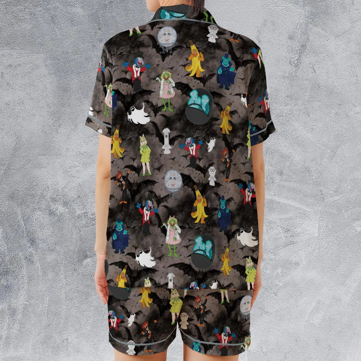 Satin Short-Sleeve Pajamas Set - UQHU7NJC
