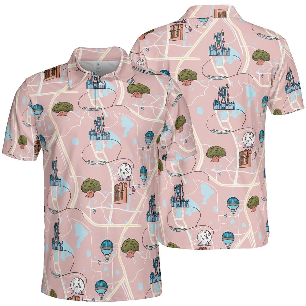 AOP Men/Women Polo Shirt - GVTFC5ZP -  - 2