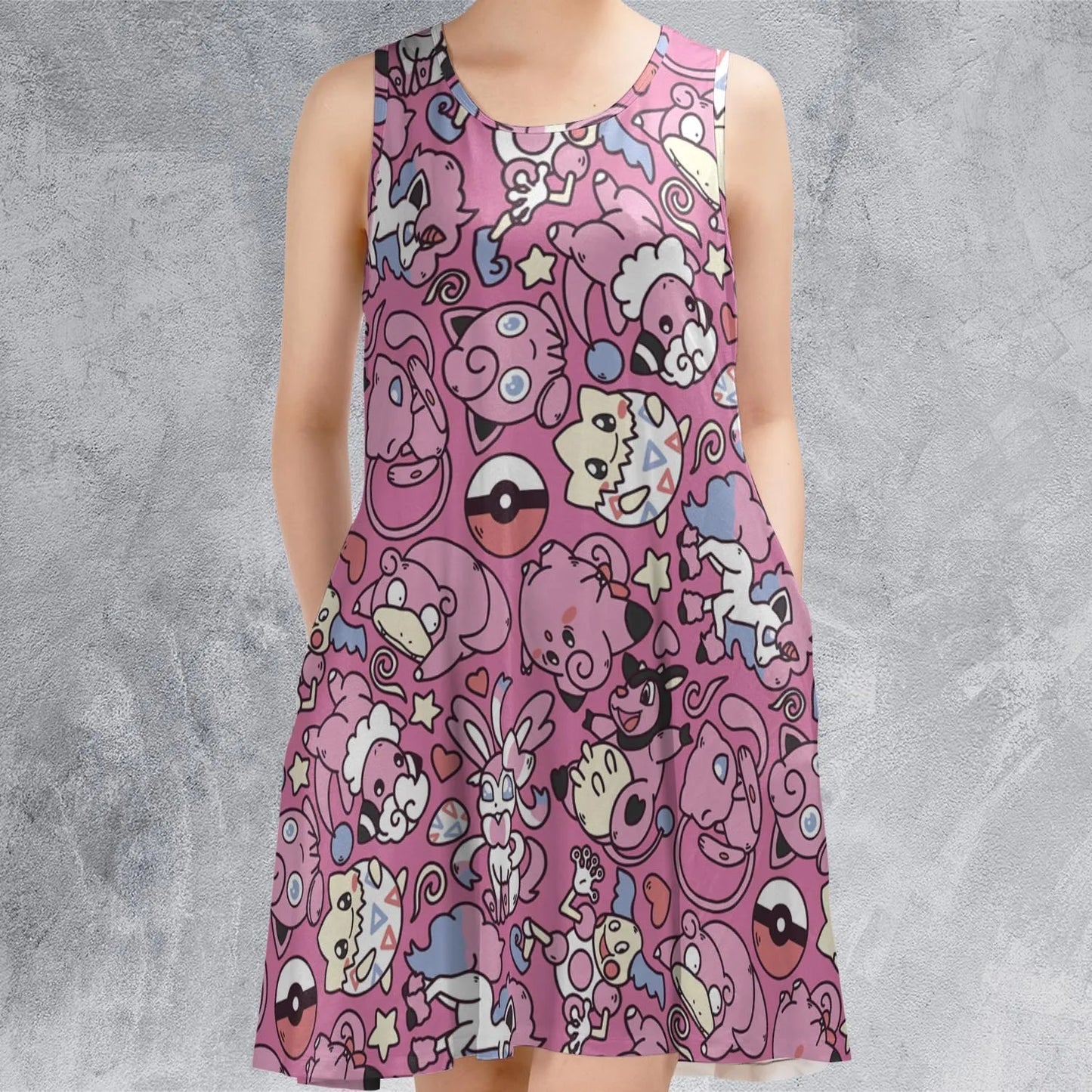 Sleeveless Dress - 83XVNCEV
