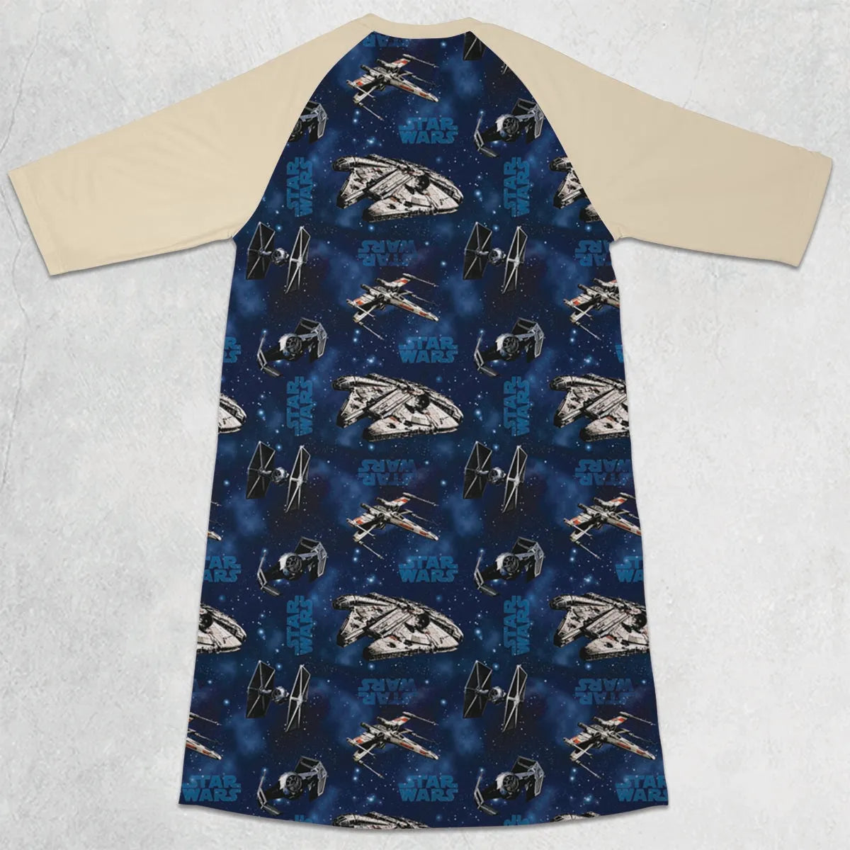 3/4 Sleeve Raglan Dress - 3EYGFHJX