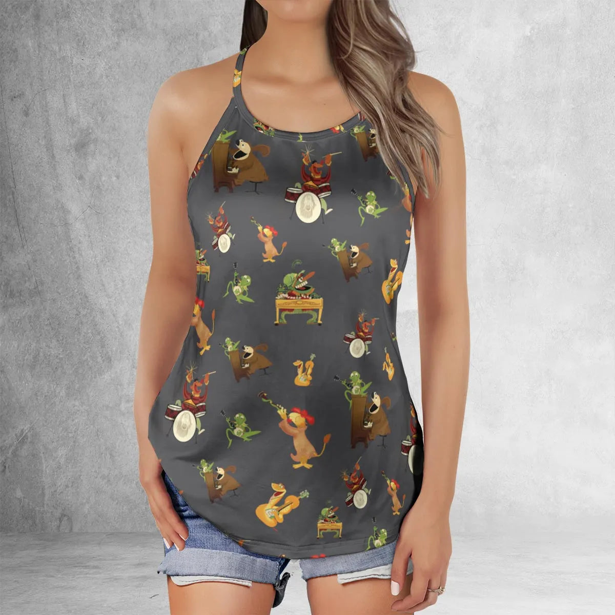 Criss Cross Tank Top - KRE21EZK