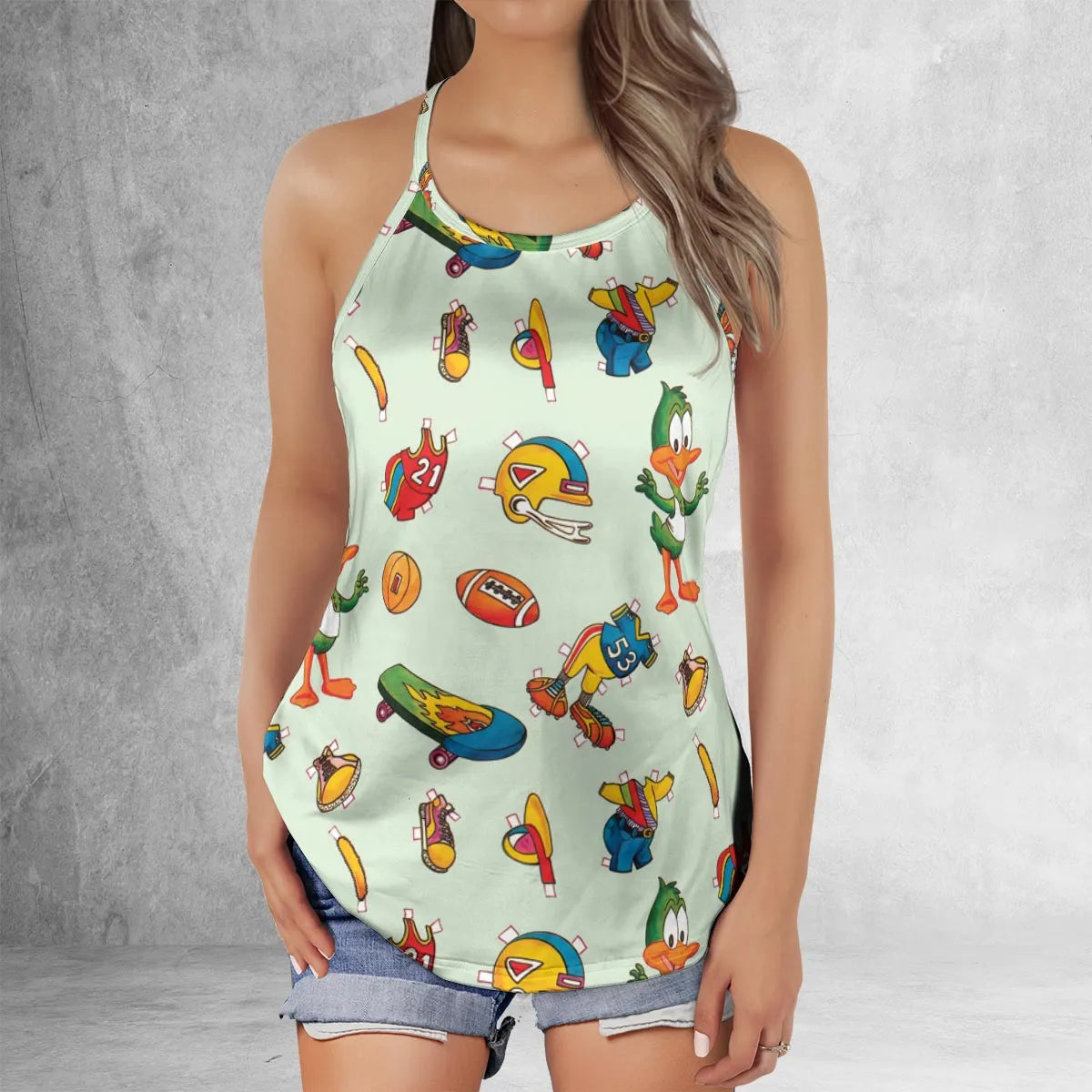 Criss Cross Tank Top - U4P6NZ4G