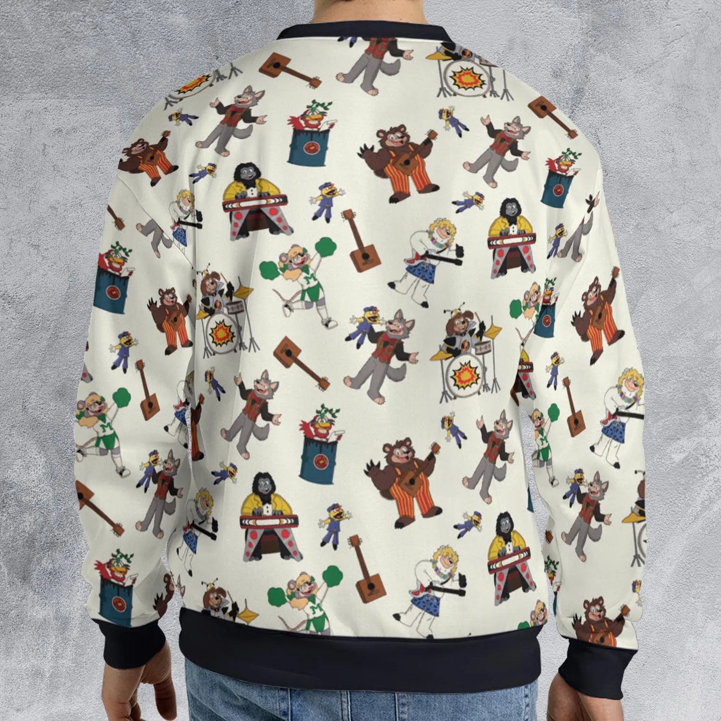 All-over Print Sweatshirt - 4KQ5F9CG