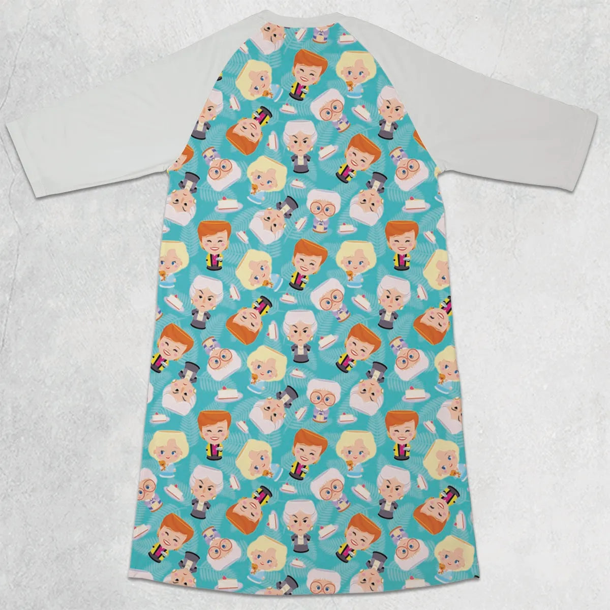 3/4 Sleeve Raglan Dress - R8LZ1AU3