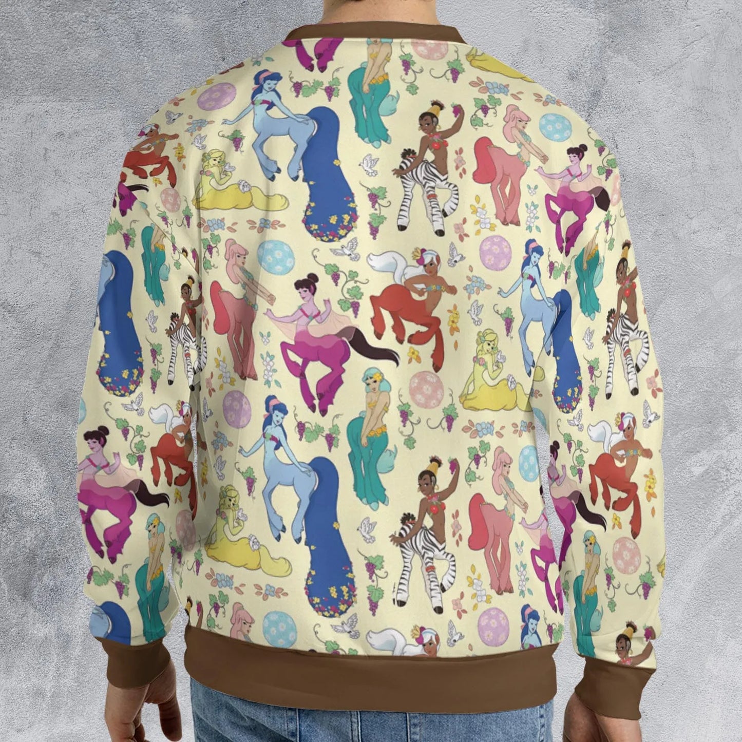 All-over Print Sweatshirt - 8UL6VGBF