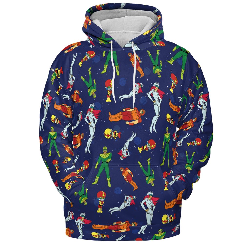 All-over Print Hoodie - 11UU5NL4 -  - 2