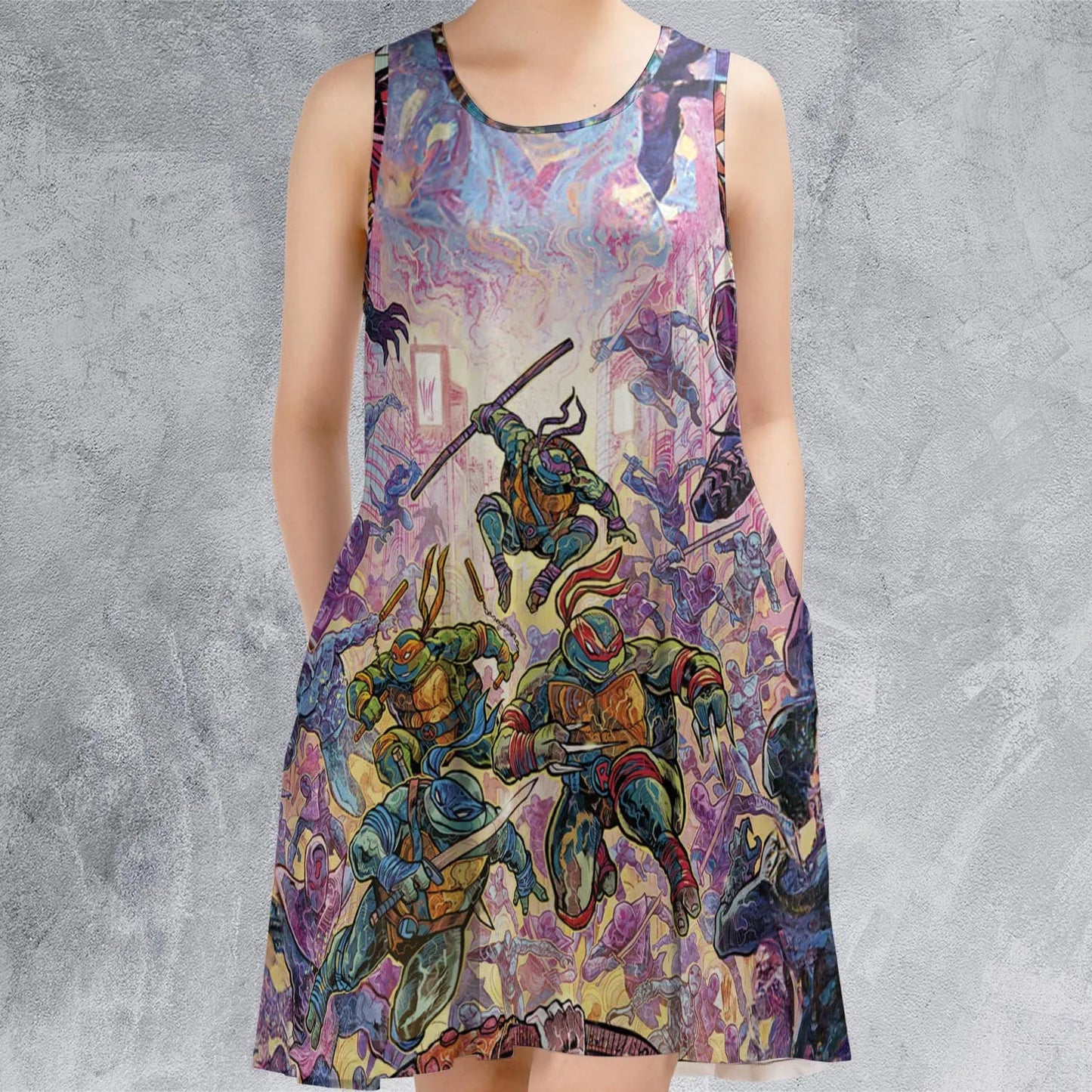 Sleeveless Dress - B4K1SNAP
