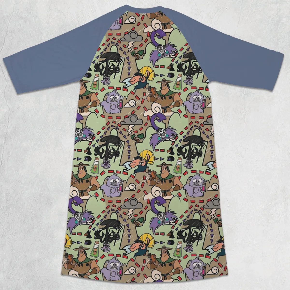 3/4 Sleeve Raglan Dress - T5X8XKZL