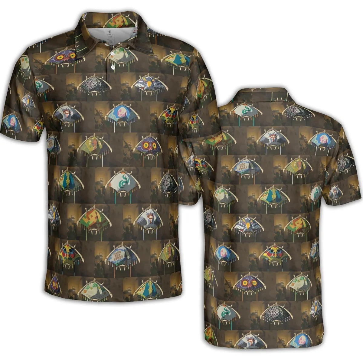 AOP Men/Women Polo Shirt - B9ZGEKHL