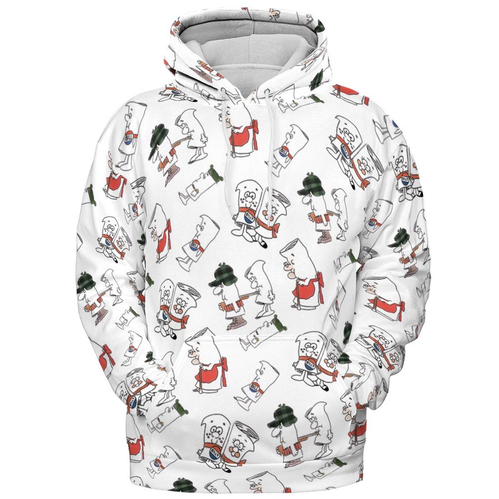 All-over Print Hoodie - 4WTT61KJ -  - 2