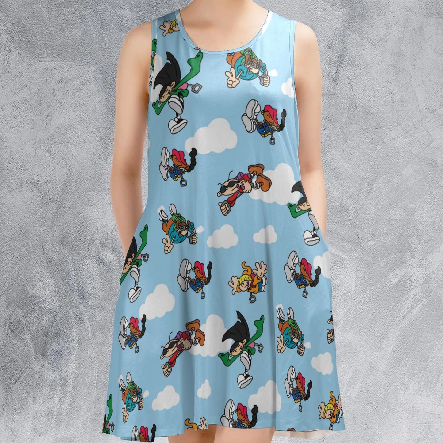 Sleeveless Dress - PSXNJ396