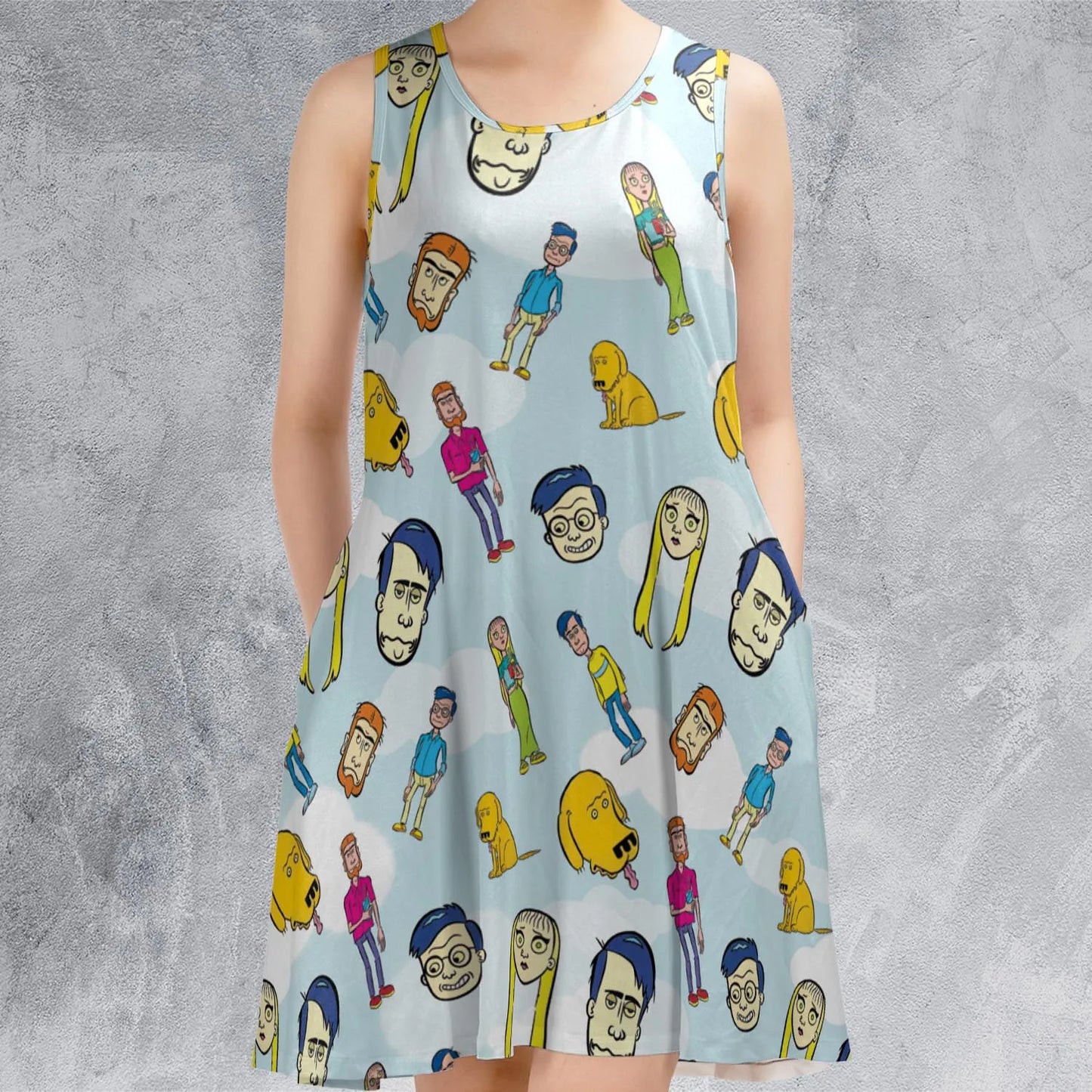 Sleeveless Dress - NAQ3P9LW