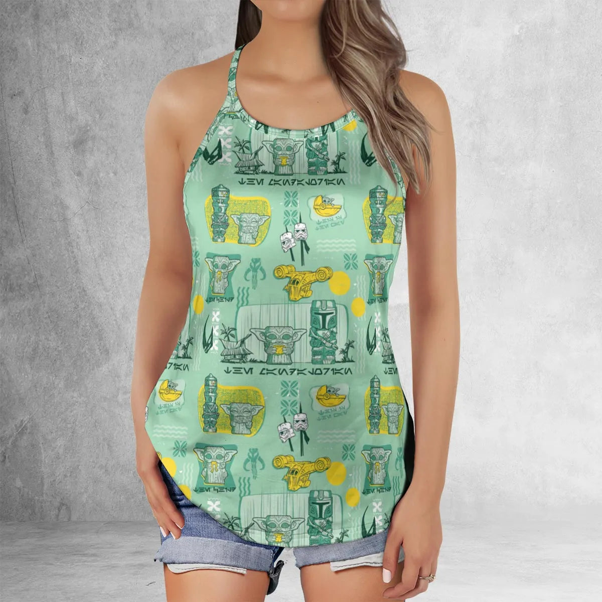 Criss Cross Tank Top - 9KWSB33S