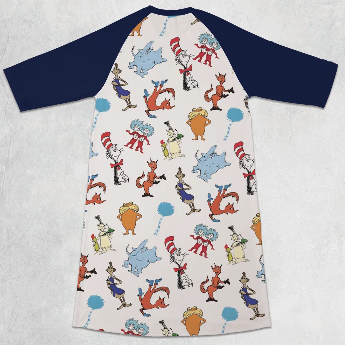 3/4 Sleeve Raglan Dress - YMAST4KG