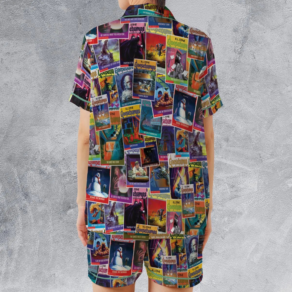 Satin Short-Sleeve Pajamas Set - VM19VKMC