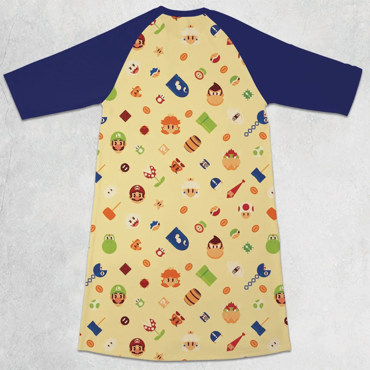 3/4 Sleeve Raglan Dress - F1J9XJZ8