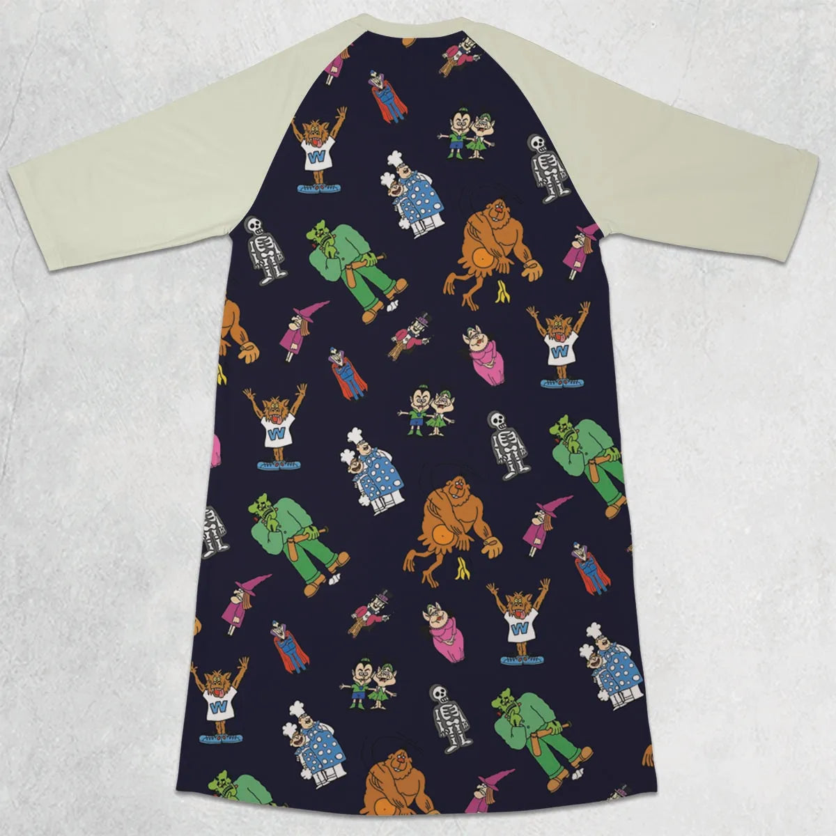 3/4 Sleeve Raglan Dress - PQHBYUS2