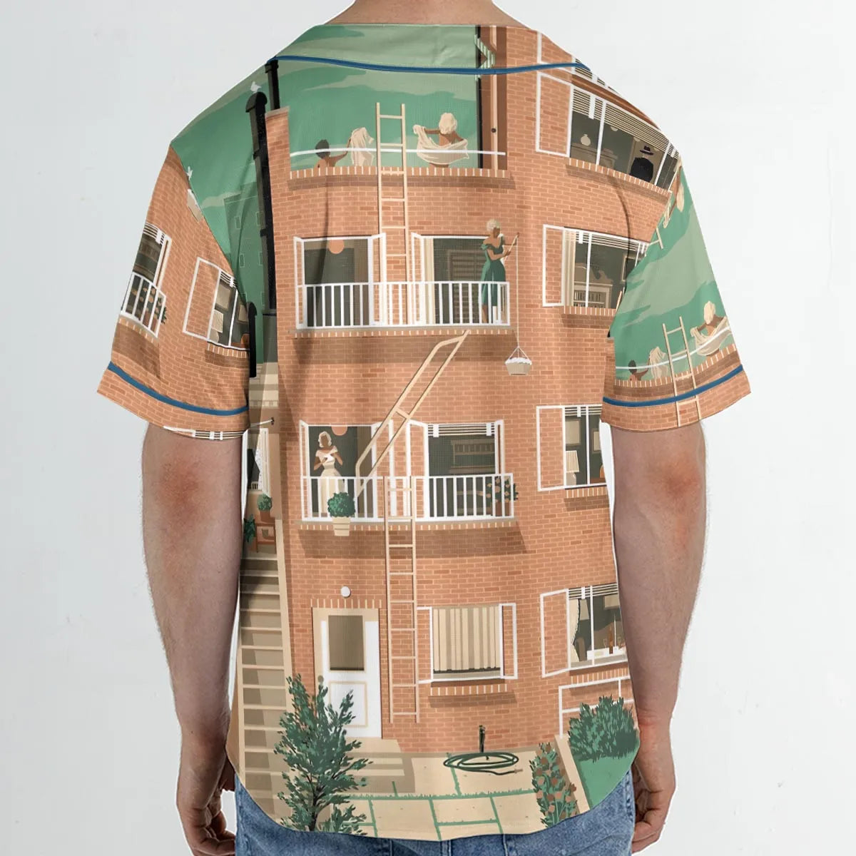 Unisex Baseball Jersey - 3D215MDU