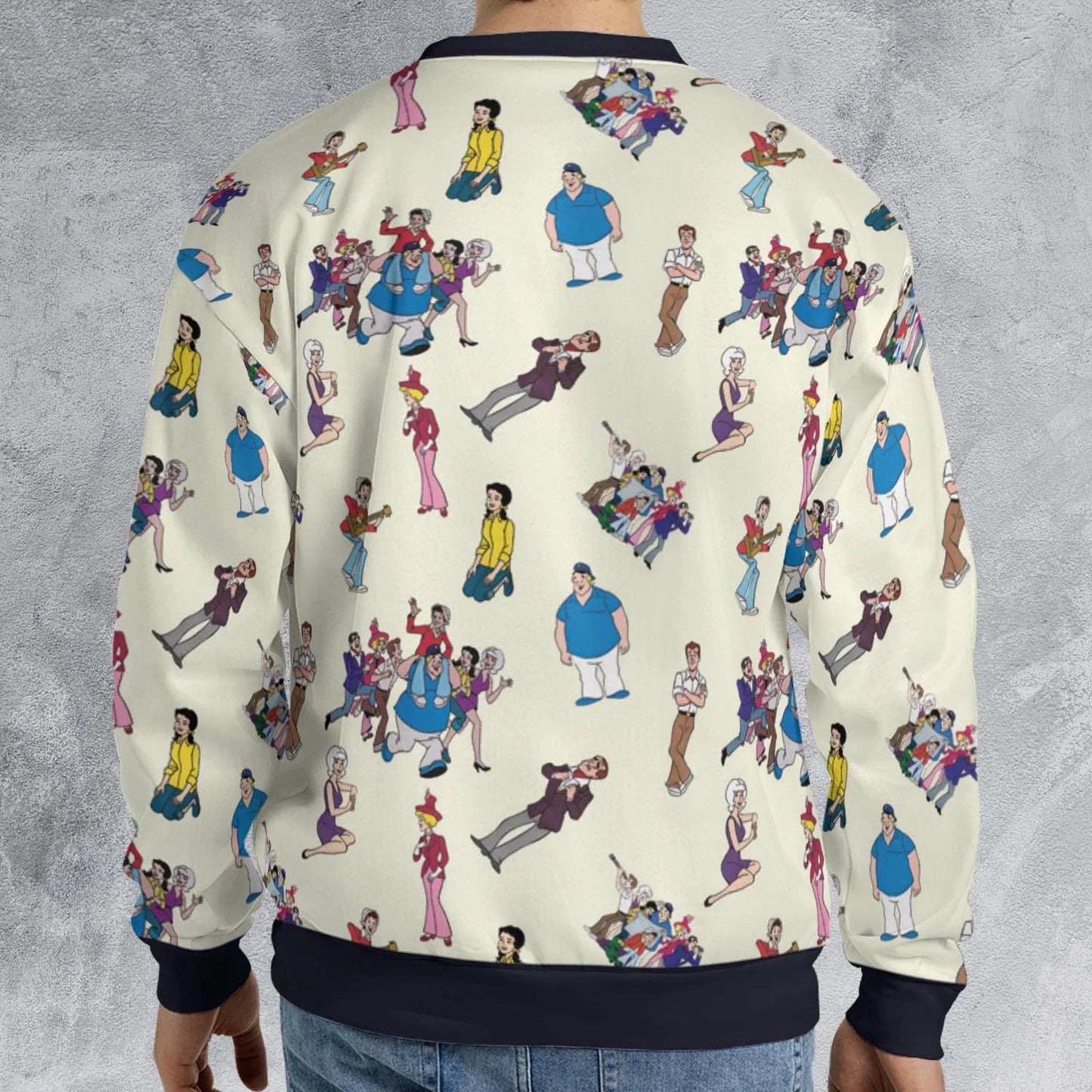 All-over Print Sweatshirt - FJGV6MSS