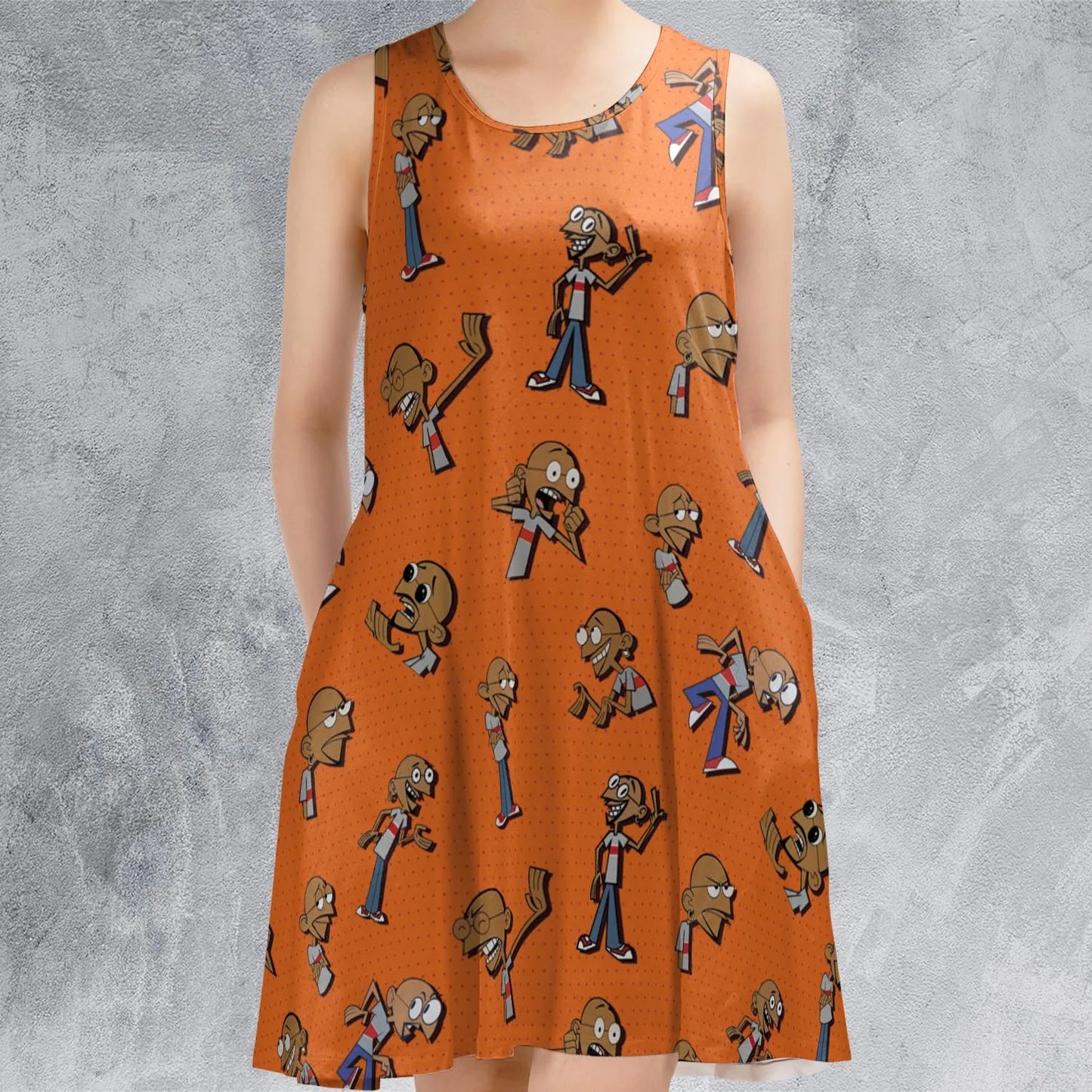 Sleeveless Dress - V5P2A59B