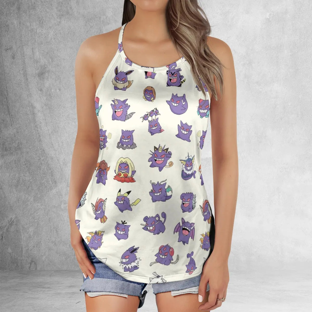 Criss Cross Tank Top - RS4S7GUR
