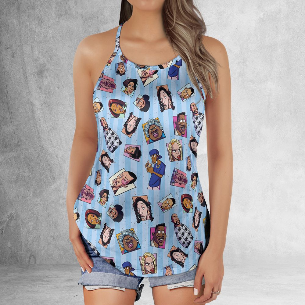 Criss Cross Tank Top - EJ11NGZU -  - 2