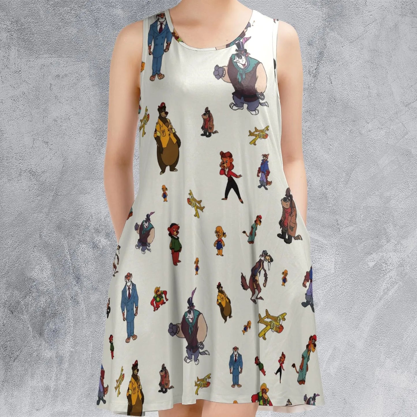 Sleeveless Dress - 82X6CHAU