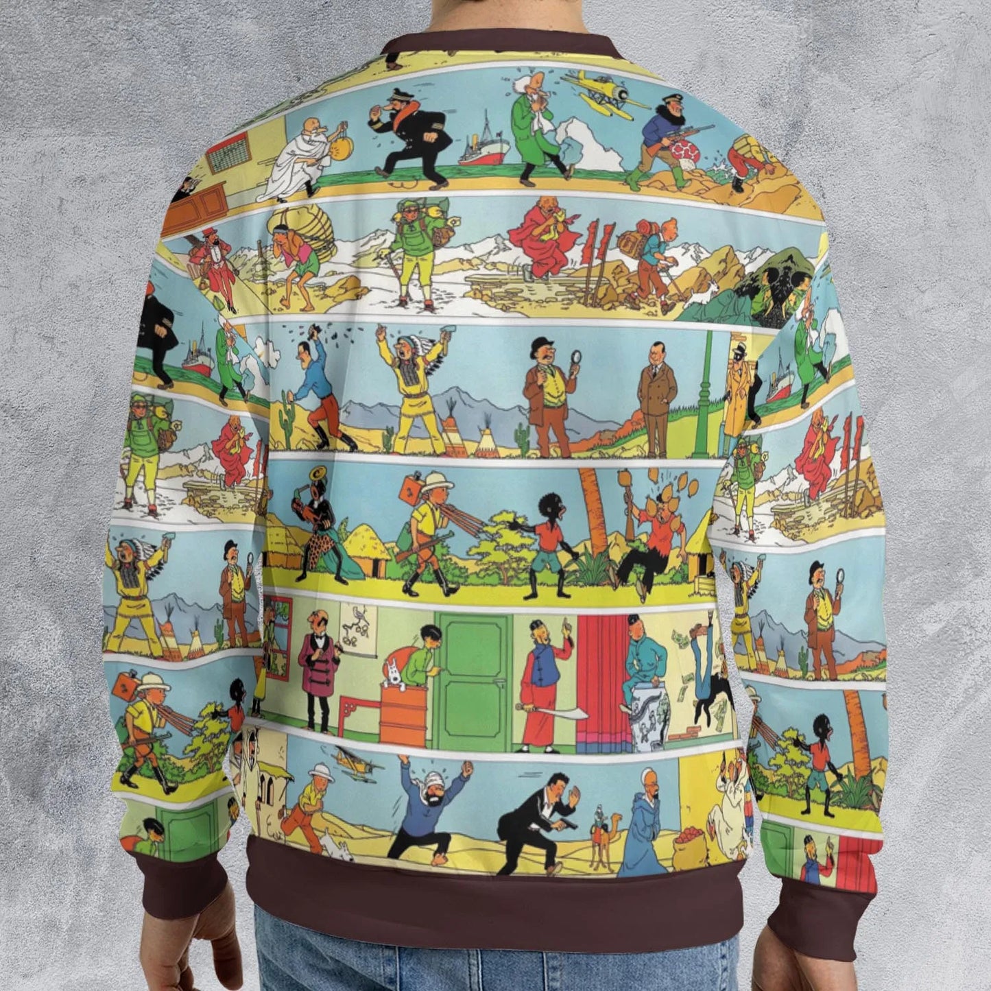 All-over Print Sweatshirt - 7EGNXN18