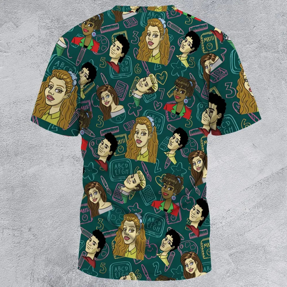 All-Over Print Unisex T-Shirt - V84U4AGS