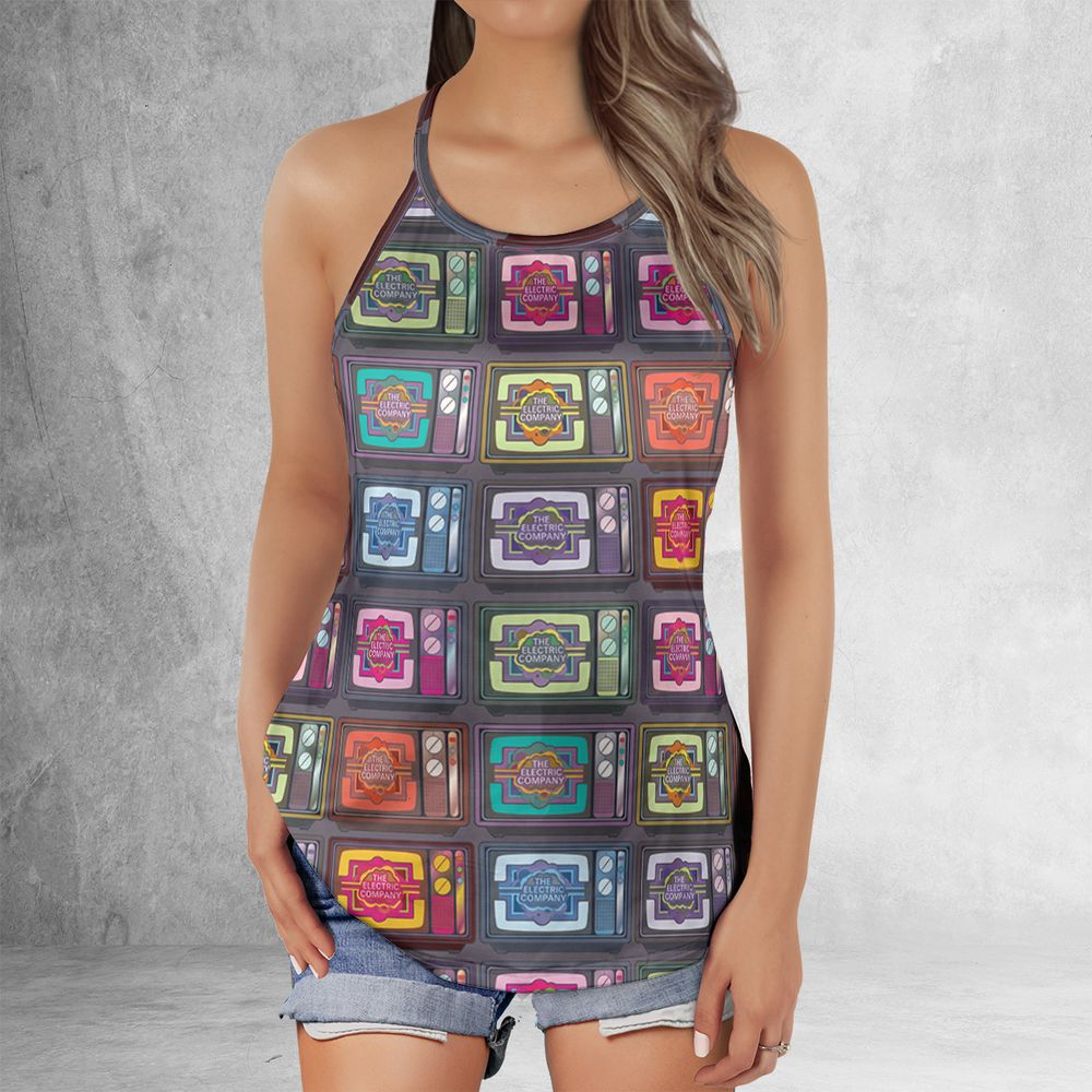 Criss Cross Tank Top - QLZE7WAZ -  - 2