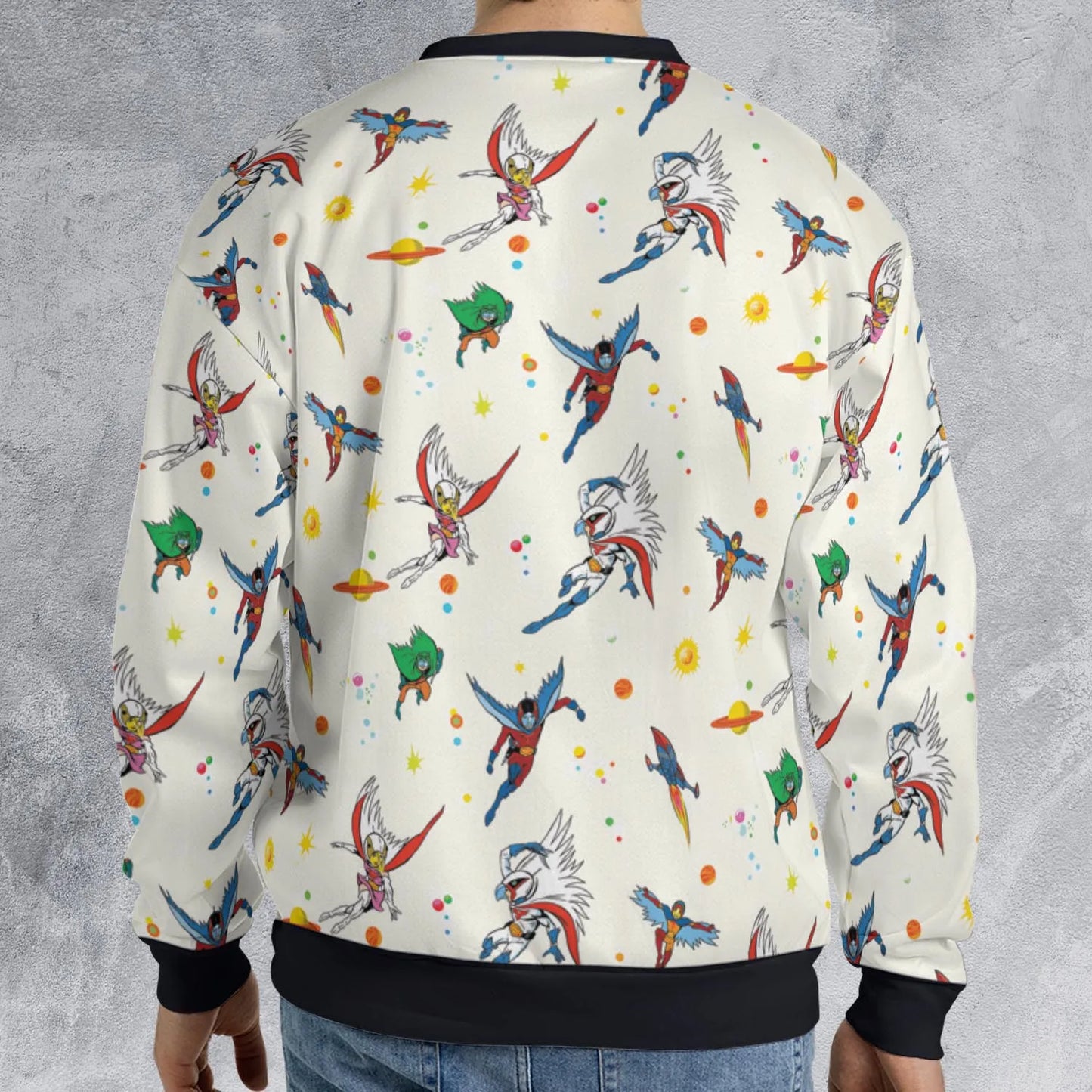 All-over Print Sweatshirt - FERY4YX9