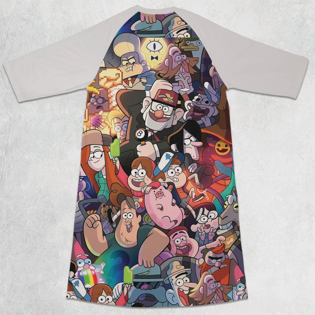 3/4 Sleeve Raglan Dress - P3VCCRGJ