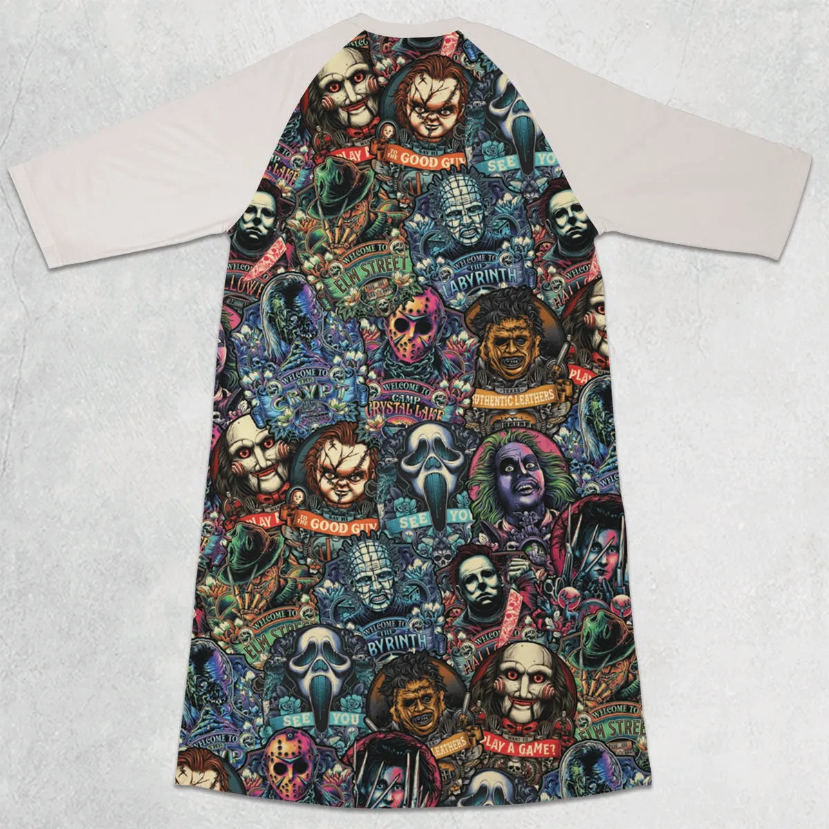 3/4 Sleeve Raglan Dress - HG6HHFDE