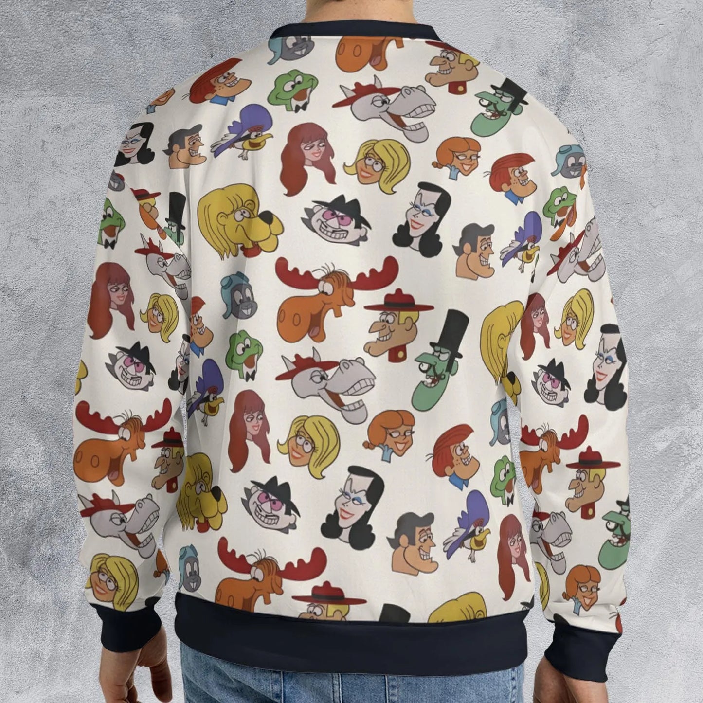 All-over Print Sweatshirt - N14Y7Y58