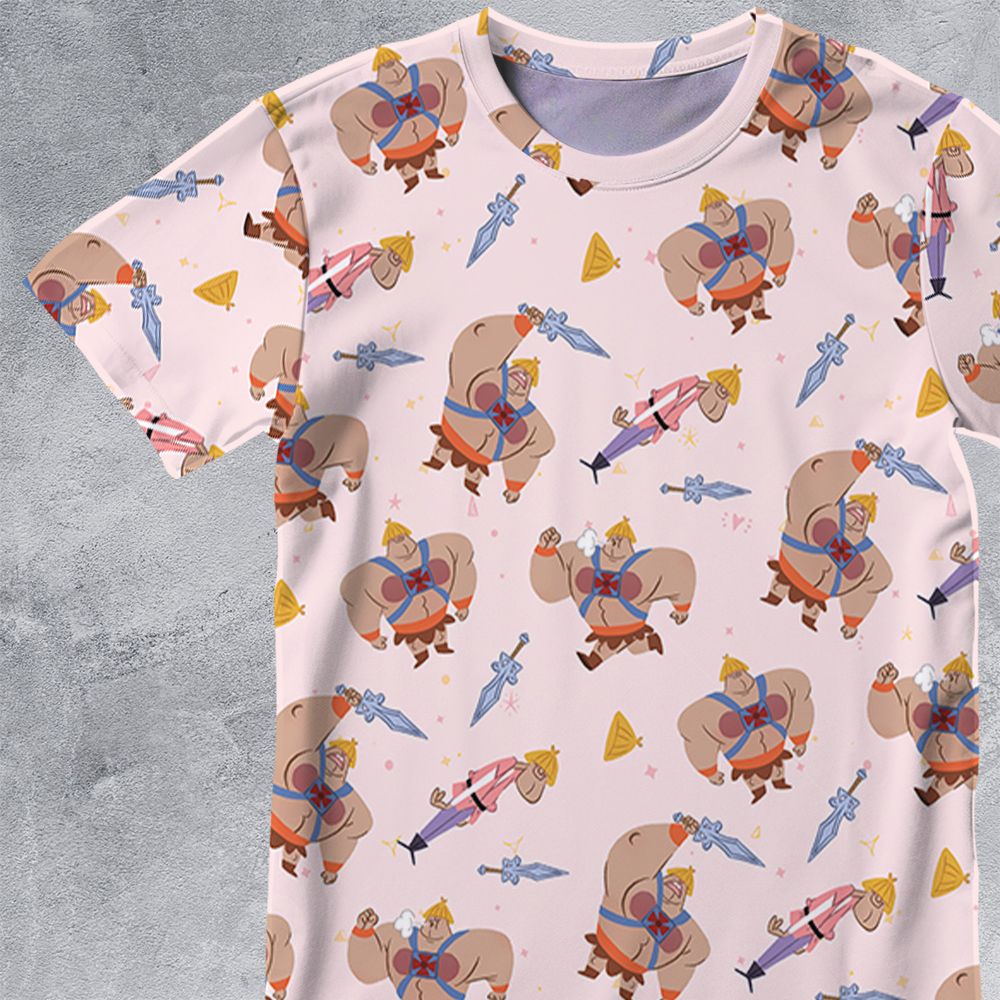 All-Over Print Unisex T-Shirt - XM6HJBFK -  - 2