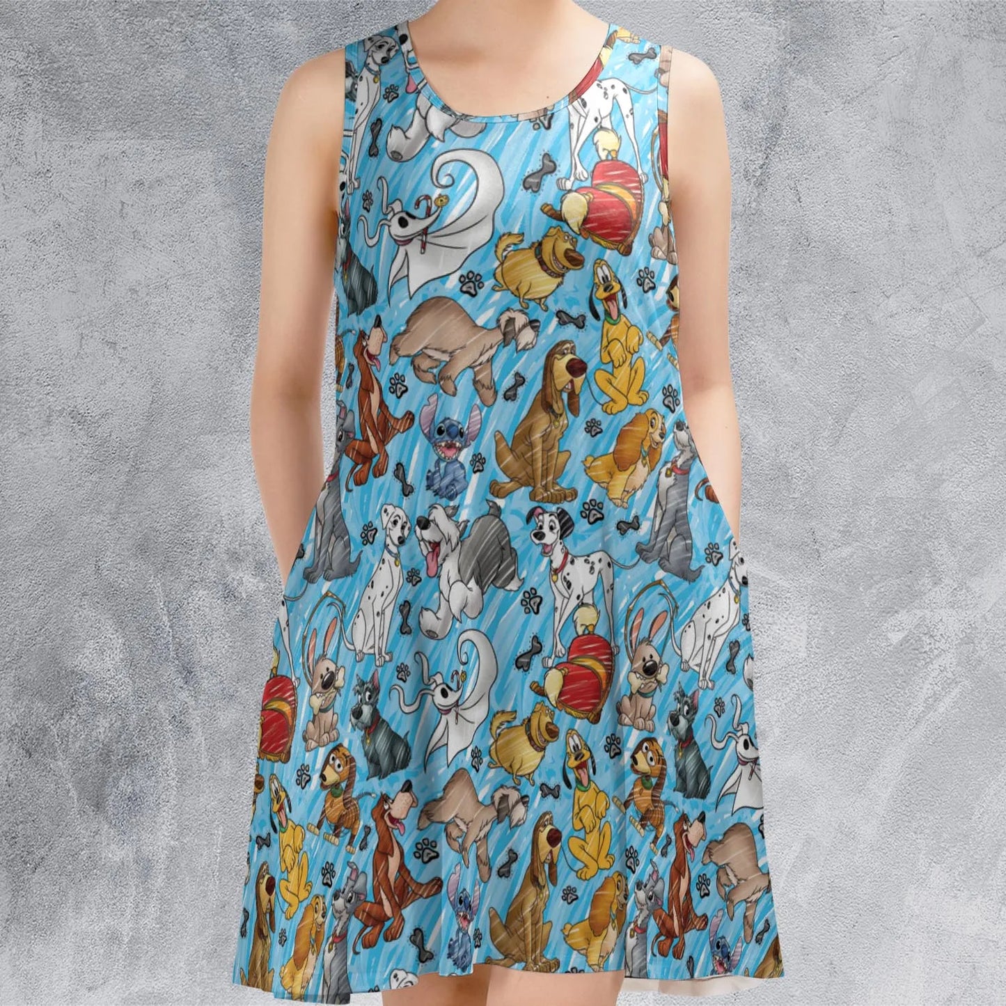 Sleeveless Dress - X8K8RQEQ
