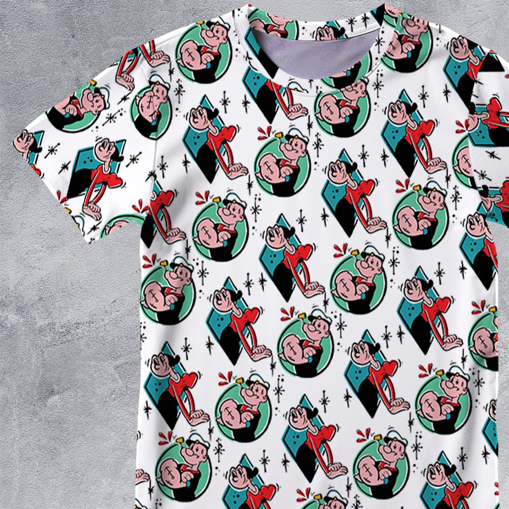 All-Over Print Unisex T-Shirt - 3WX1SV9H -  - 2