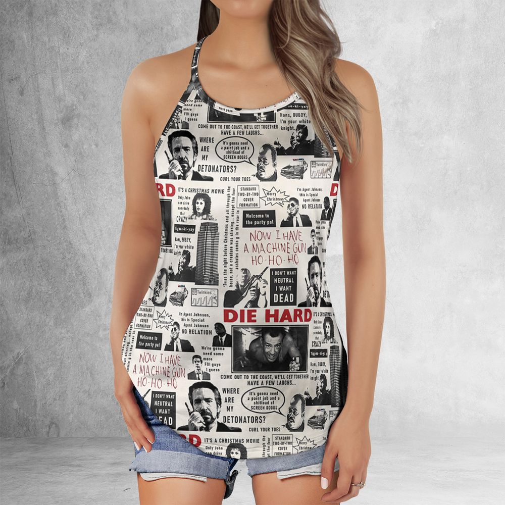 Criss Cross Tank Top - TK9QWT8W -  - 2