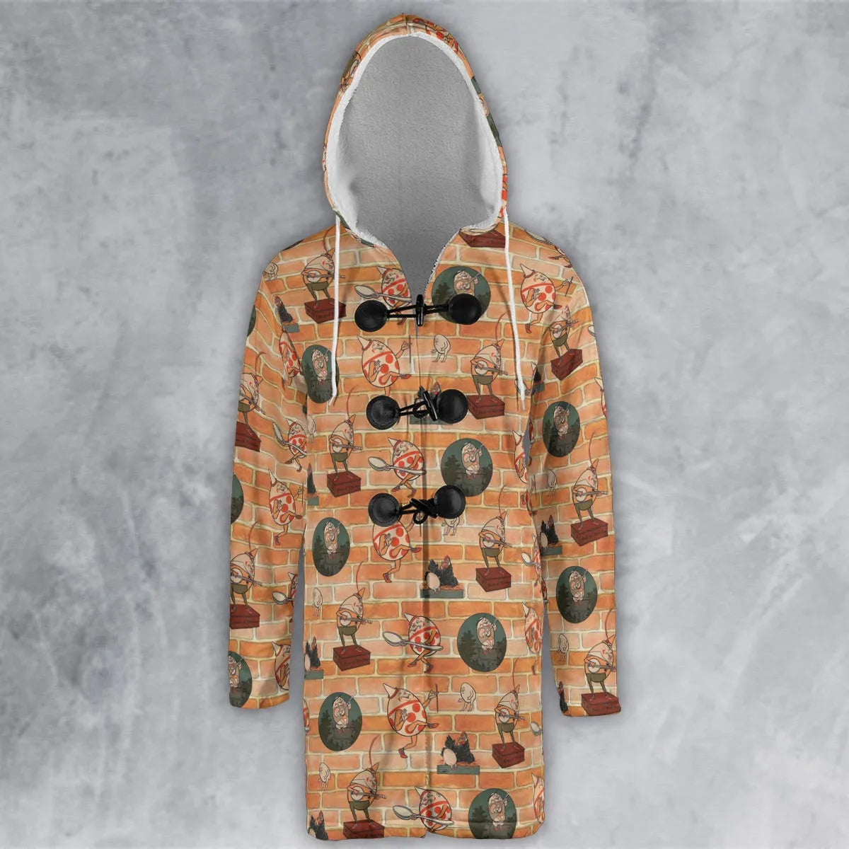 Hooded Cloak Coat - A7WJXVH9