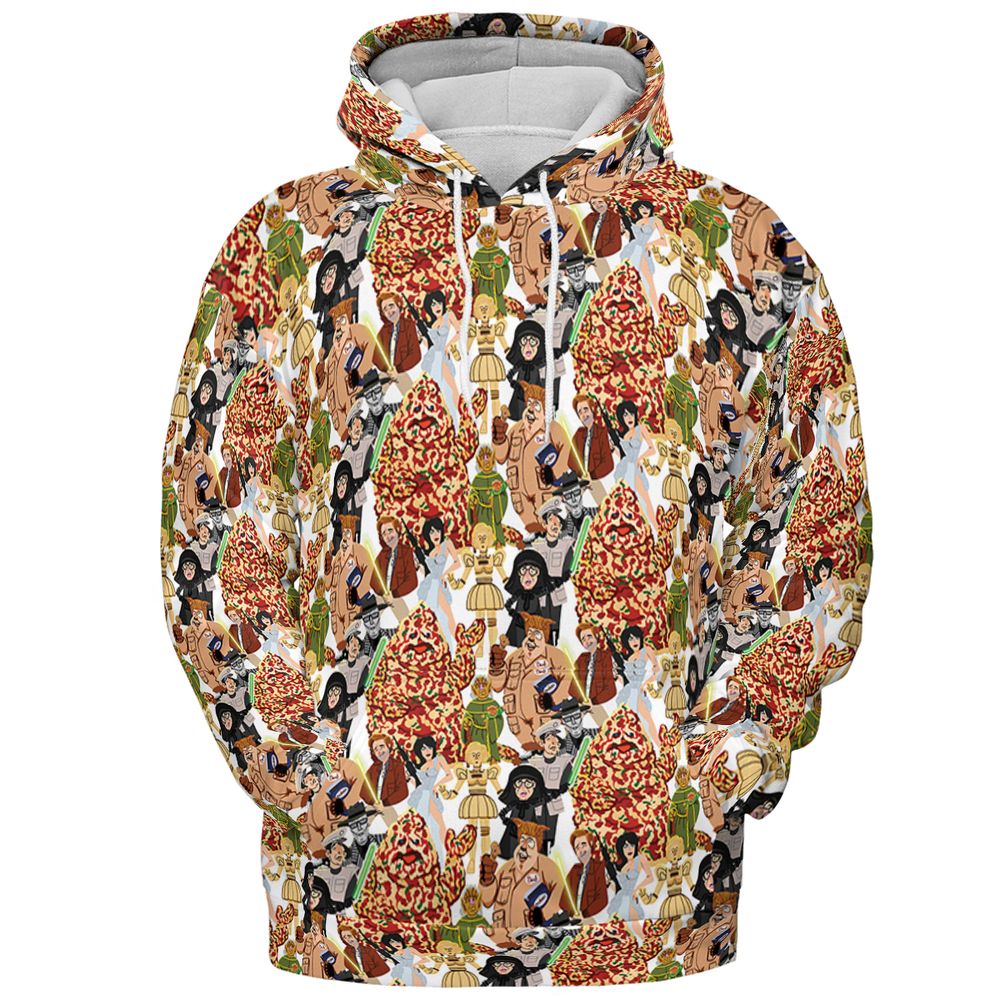 All-over Print Hoodie - 9FWDXR9U -  - 2