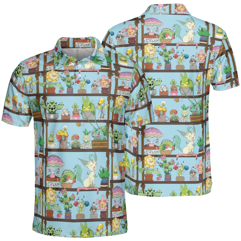 AOP Men/Women Polo Shirt - ECMEABWS -  - 2